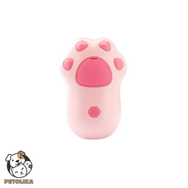 steam massage brush pink paw