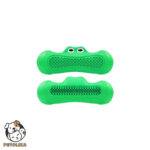 dog chew toy green