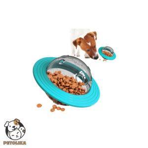 dog frisbee food dispenser