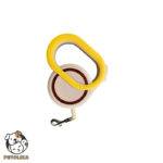 Automatic Retractable Anti Slip 5 Meter Leash creamy color