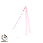 cat teaser wand pink ribbon