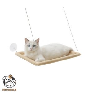 تخت خواب آویزی گربه رنگ کرم